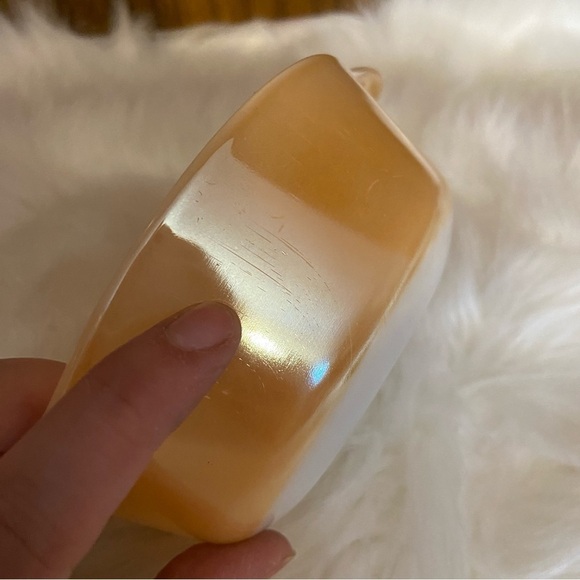 Anchor Hocking fire king peach luster ovenware 472 round baking dish - set of 2 - Picture 11 of 11